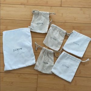 J.Crew dust bags